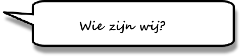 wie zijn wij?